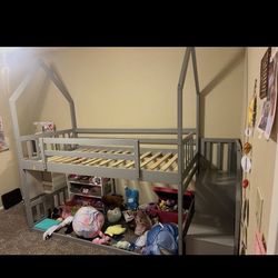 Loft Bed With Stairs & Slide