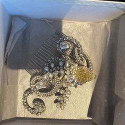 Bridal Headpiece  or Brooche 