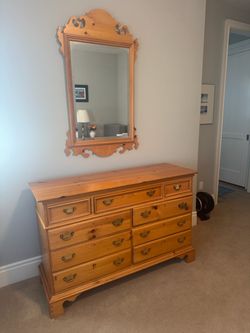 Bedroom dresser, mirror,nightstand