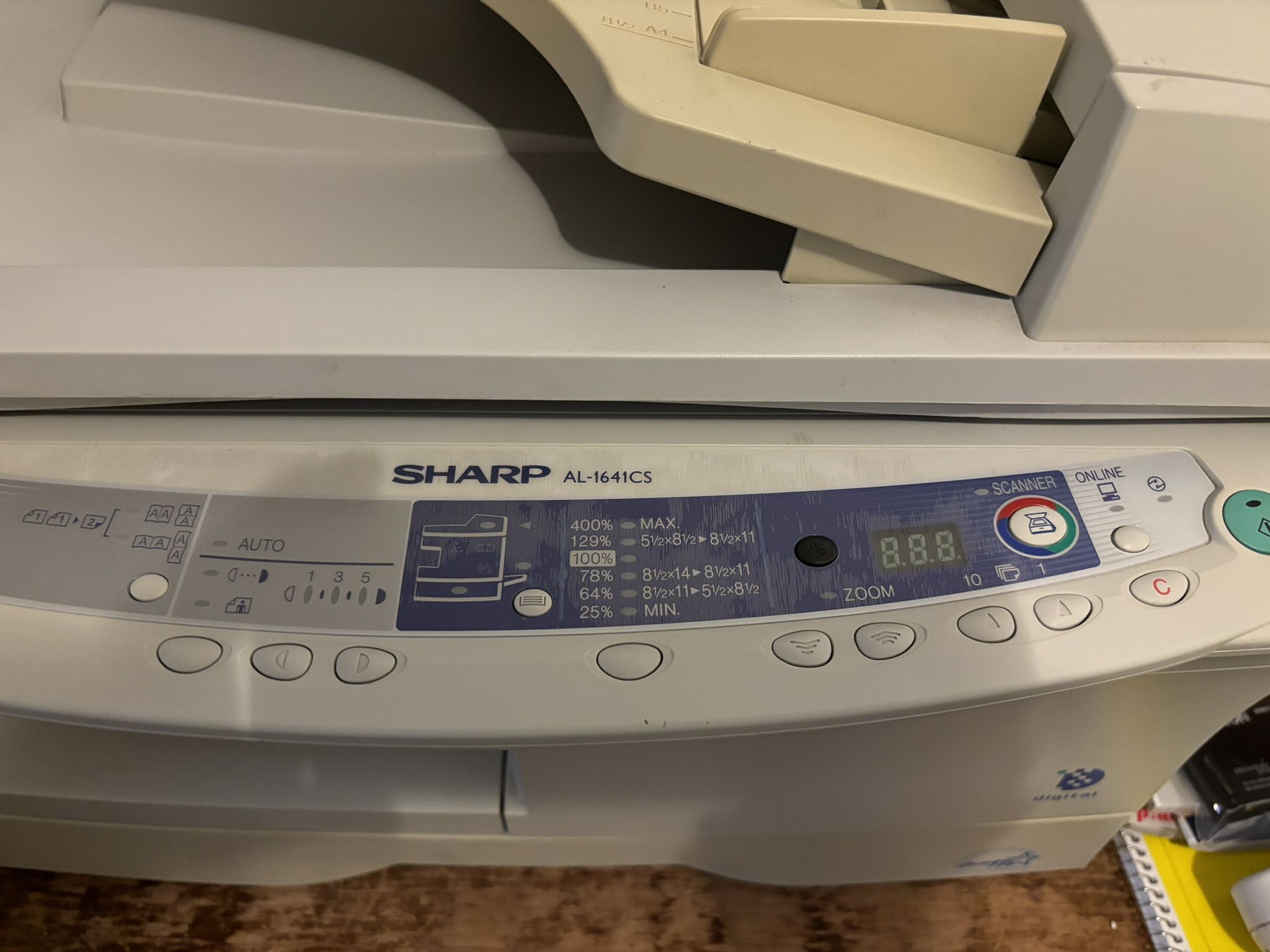 Sharp Copier/Printer/Scanner AL-1641CS