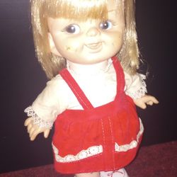 Vintage 1950's Japan Wind Up Doll