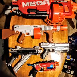 The Arsenal Nerf Air Guns