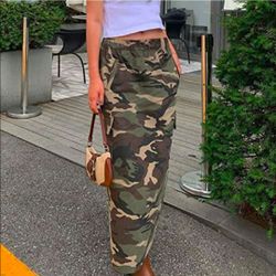Camo skirt