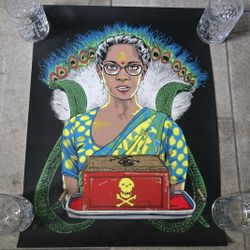 Sweet Lime: 2012 Art Print Signed Numbered by Timothy Doyle 18x24" Cobras Snakes