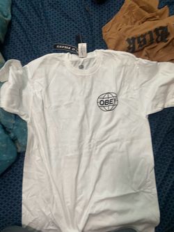 Obey white NEW Tilly’s shirt medium