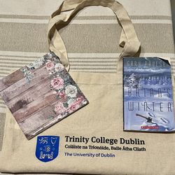 2 Tote Bags + Accessories Set