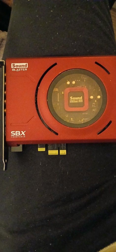SBX Pc Sound Card