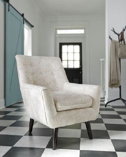 This is a stunning accent chair! Other couch and love seat deals here