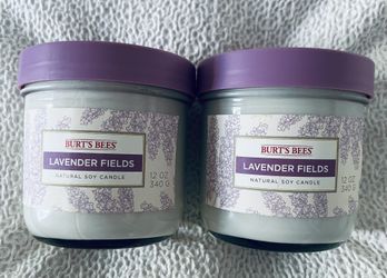 Burt’s Bess Natural Soy Candle- Lavender Fields
