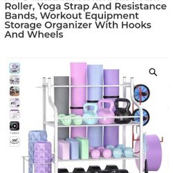 Gym Storage Organizer Organizador Para Pesas