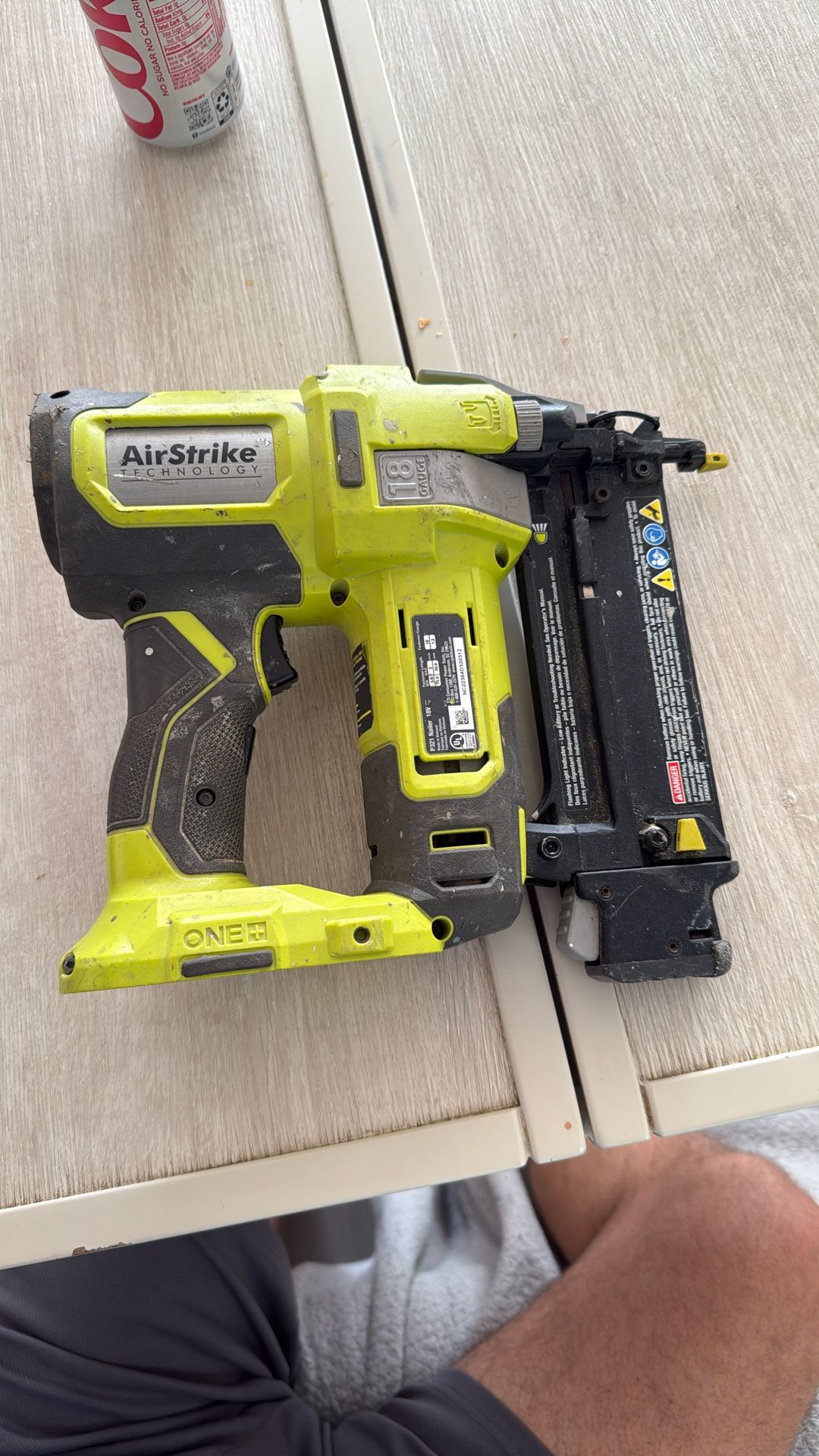 Ryobi P321 Nailer For Parts