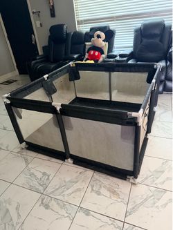 Black Playpen 50 x 50