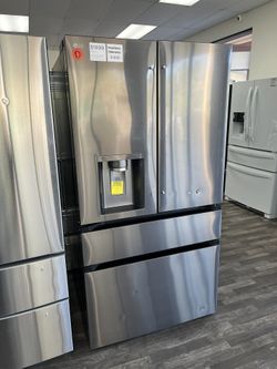 $100 Off + Free Delivery Drop Off Thru 8/17! LG FRENCH DOOR REFRIGERATOR @ $1499