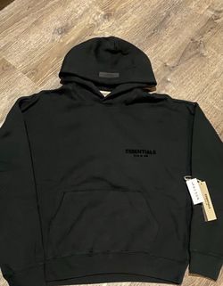 Black Essentials Hoodie