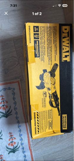 DEWALT  brushless grinder