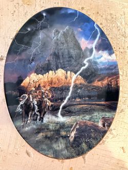 Bradford Exchange “Summoned Spirits” Collector Plate