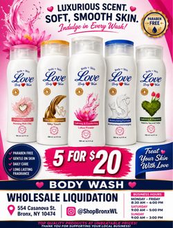 Love Body + Skin Body Wash