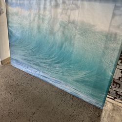 SUPER CHEAP!! Ocean Canvas Mural From IKEA