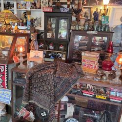 Antique c1880's Afghani/Persian Rug Hand Knotted 