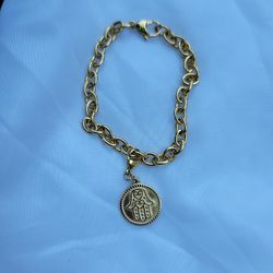 New Starlight Steel Gold Bracelet 20cm