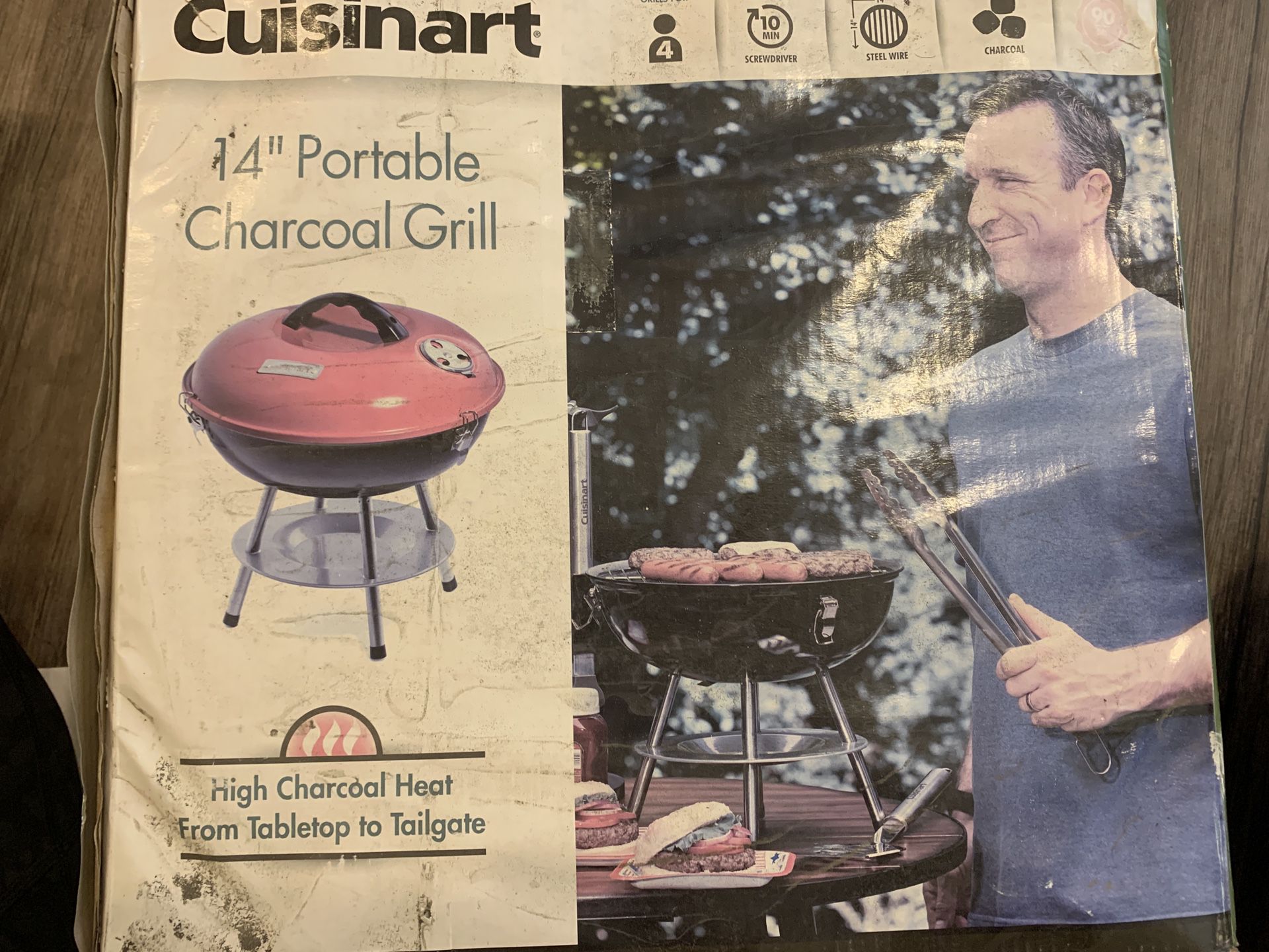 Portable Charcoal Grill