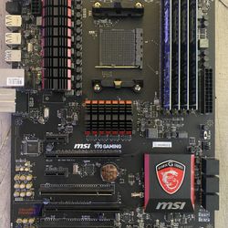Msi Gaming G series Motherboard 970 GAMING With 8gb Ram