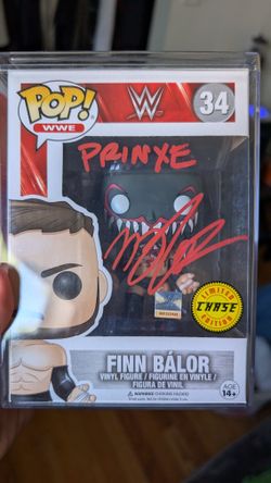 WWE Signed Finn Balor Chase Funko Pop