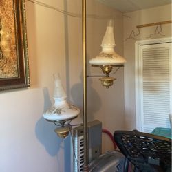 1950 Vintage Floor Ceiling Lamp