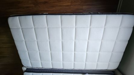 Twin size hybrid mattress