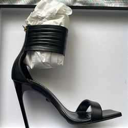 Versace Lamb Skin Heels