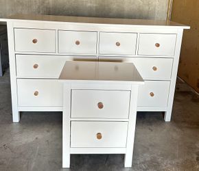 IKEA Hemnes White Dresser set
