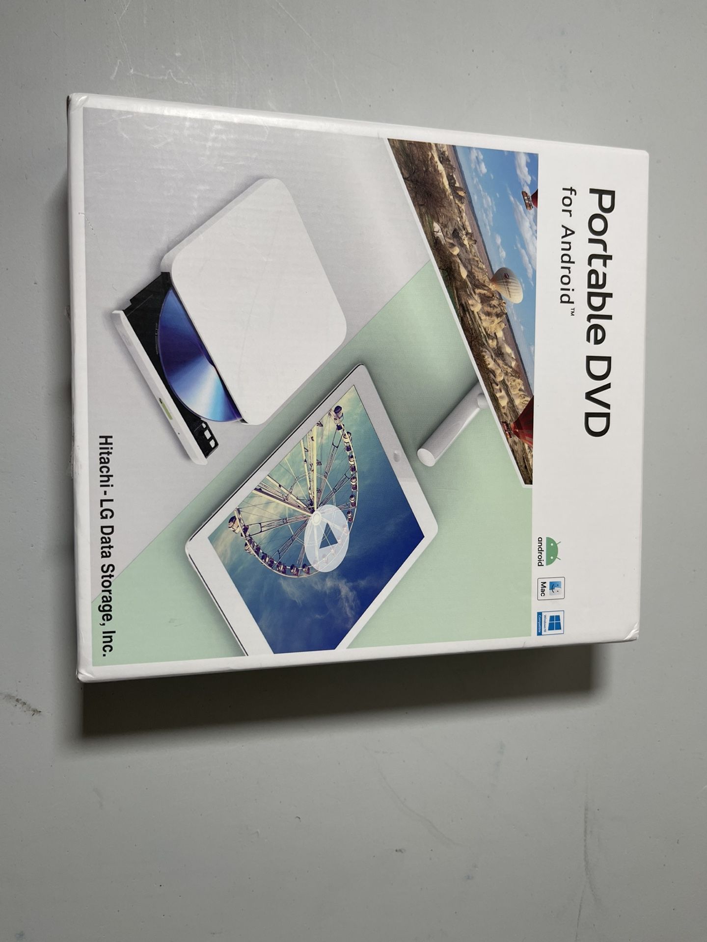 Android/iPad/Mac/Windows External DVD Drive