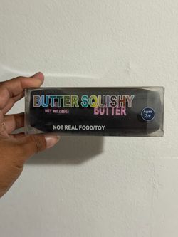 Crunchy black butter squishy
