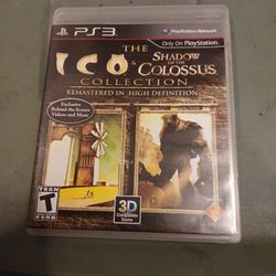 Ps3:the Ico &shadow Of Colossus Collection 