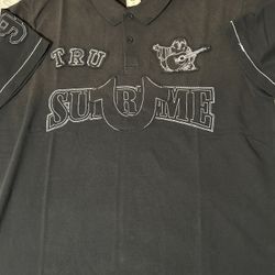 Supreme True Religion Polo Black XL