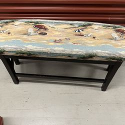 Bench With Beautiful Cover