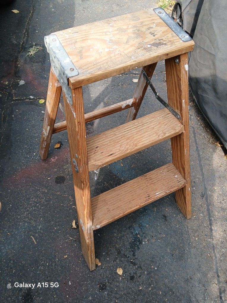 Vintage Wood Ladder