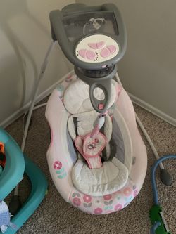Baby swings and bouncers