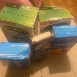 Denture Glue And Cleaner