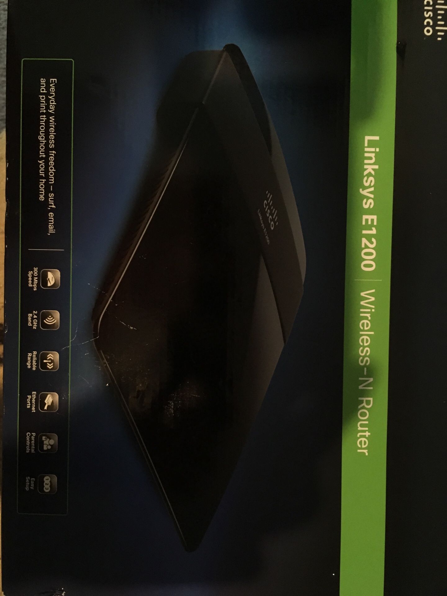 Brand new wifi linksys e2100 router