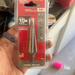 Milwaukee Cobalt Step Bit