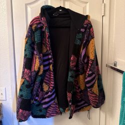 Dumbgood Nightmare Before Christmas Sally Sherpa Jacket