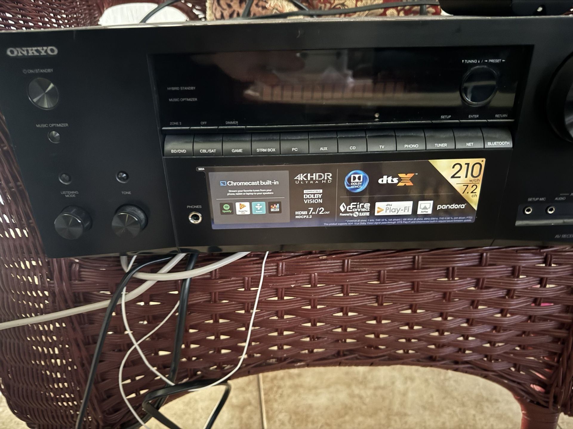 ONKYO RECEIVER AMPLIFIER