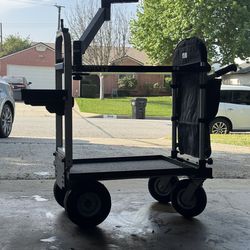 Magliner Mini Cart w/ Monitor Arm + Accessories (Backstage Setup)