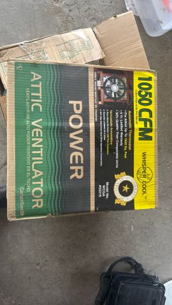 Whisper Cool Automatic Attic Ventilator  $5