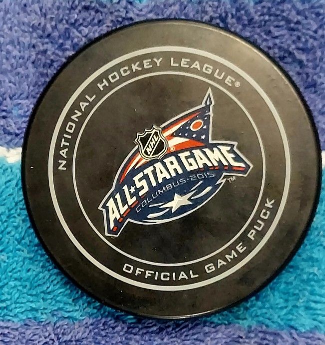2015 All Star Game NHL Puck New