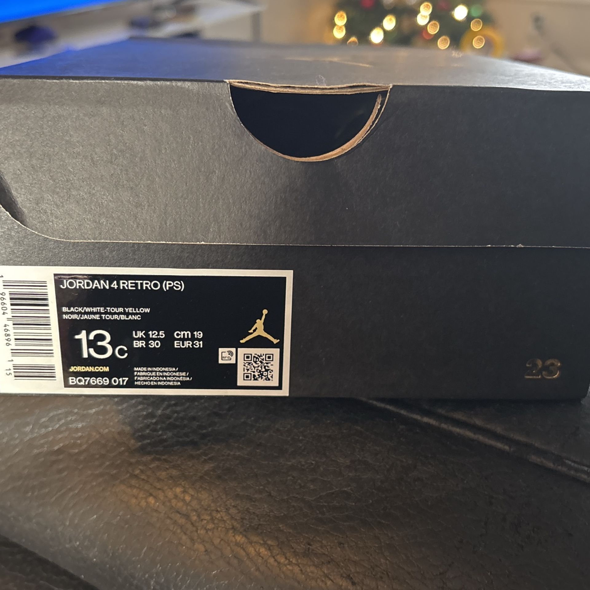 Jordan 4 Retro Kids Size 13C
