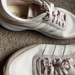 Adidas Pale Pink  And Tan Woman’s Sneakers