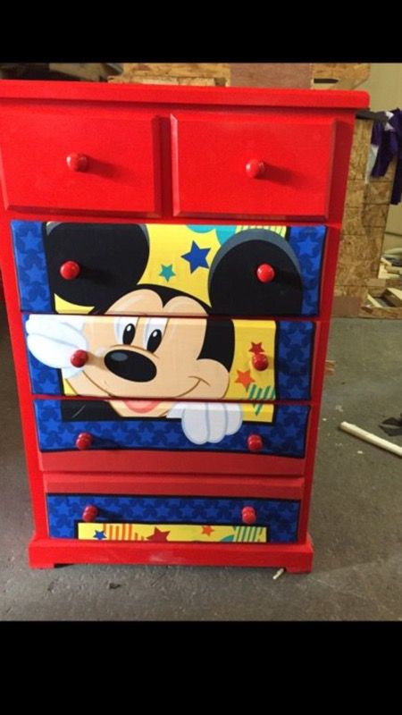 Mickey Mouse 6 Dresser For Sale In Los Angeles Ca Offerup