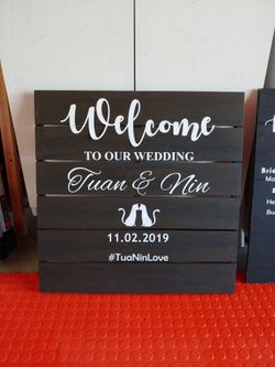 Wedding Signs Decorations Rustic